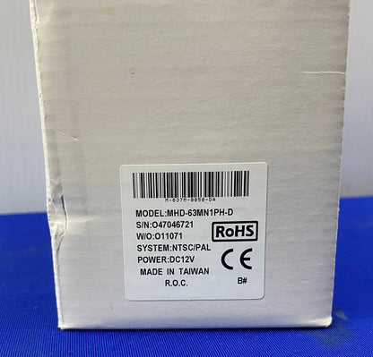 MINTRON MHD-63MN1PH-D HD 1080 CAMERA POWER DC12V