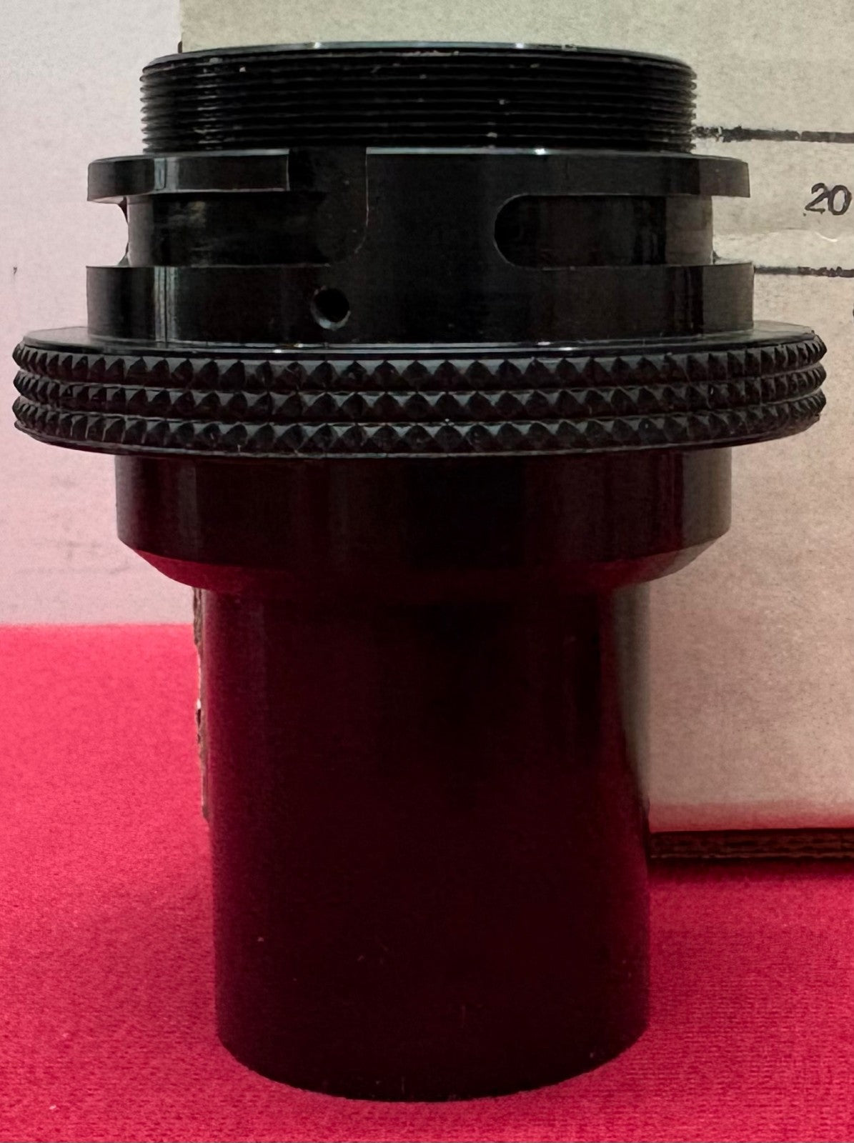 DELTRONIC 20X MAGNIFICATION OPTICAL COMPARATOR LENS - NO MODEL NUMBER