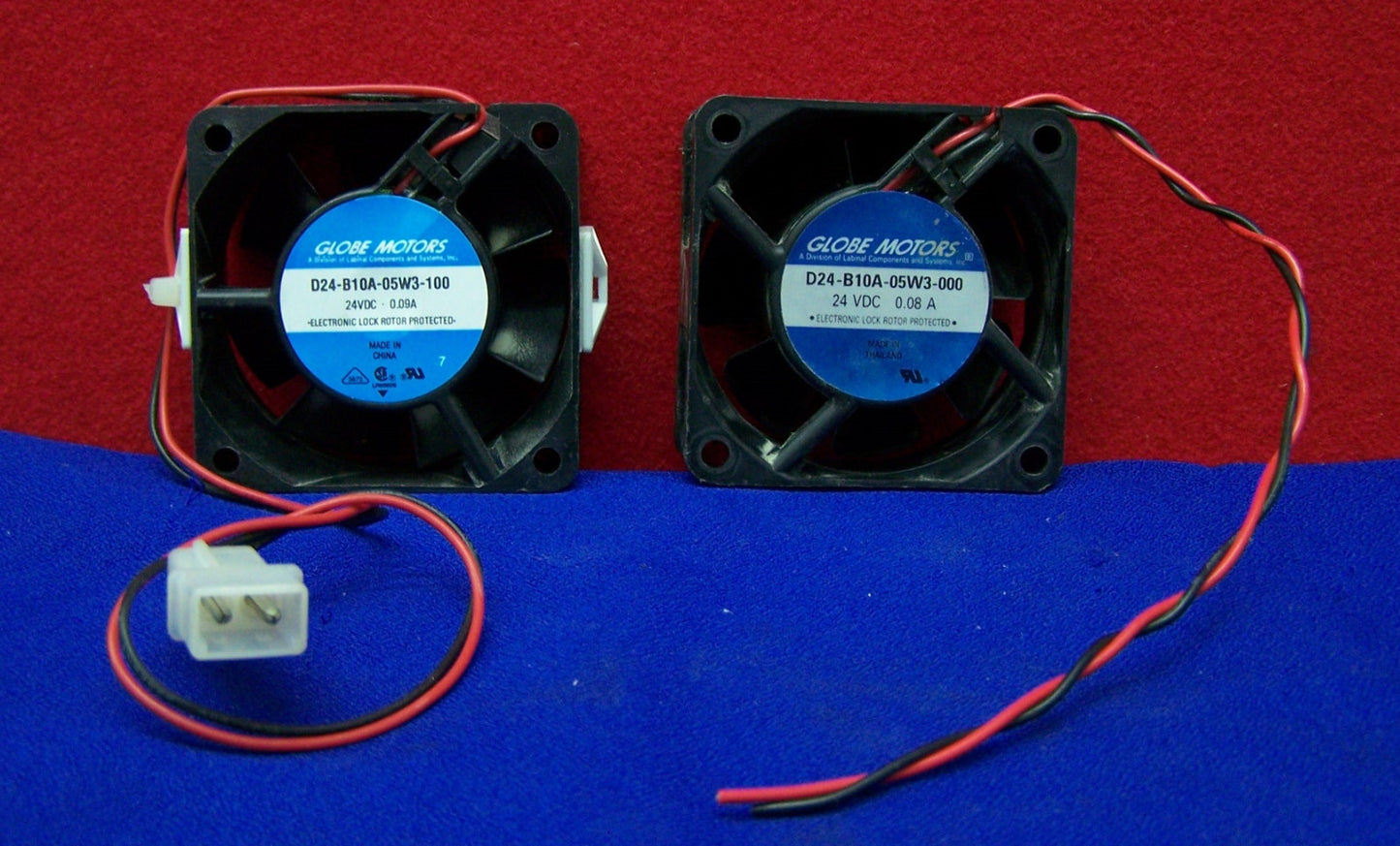 GLOBE MOTORS MENGE 1 - D24-B10A-05W3-000 MENGE 1 - D24-B10A-05W3-100 LÜFTER