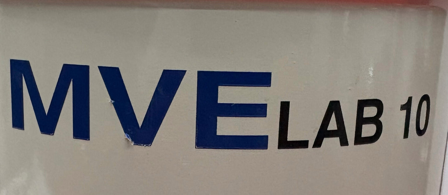 CHART/MVE MVE LAB 10 10740281 LIQUID NITROGEN ALUMINUM CRYOGENIC DEWAR TANK