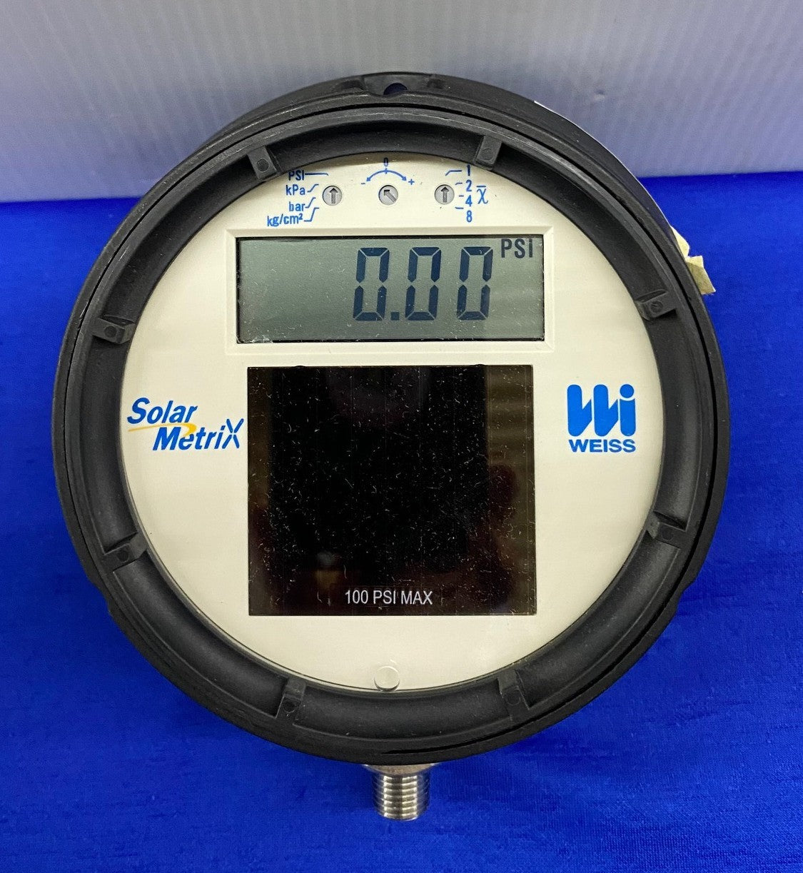 WEISS INSTRUMENTS (1) 4AZW5 SOLAR METRIX DIGITAL PRESSURE GAUGE