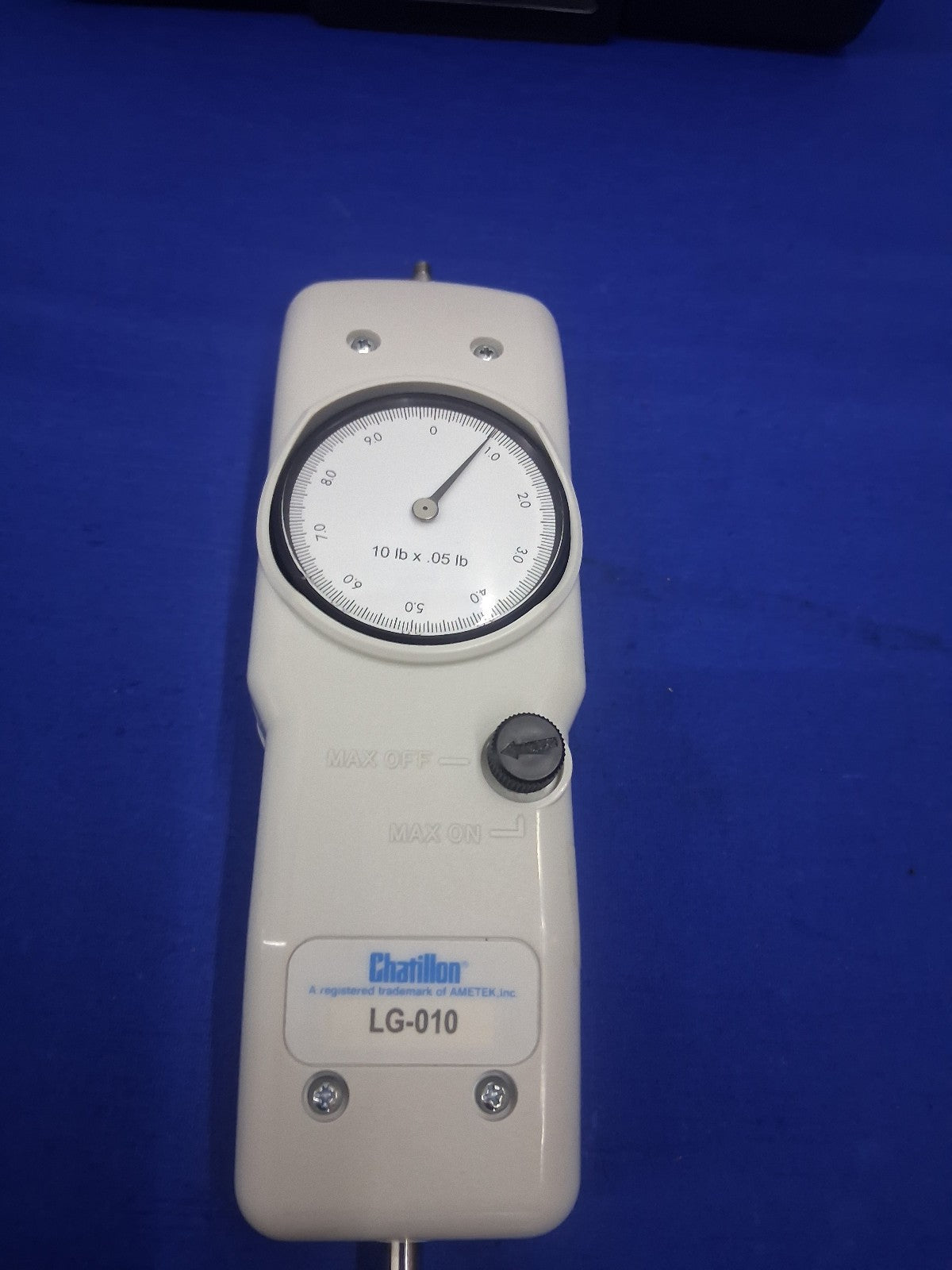 Chatillon LG-010 Mechanical Force Gauge 10 lb x 0.05 lb LOAD CELL