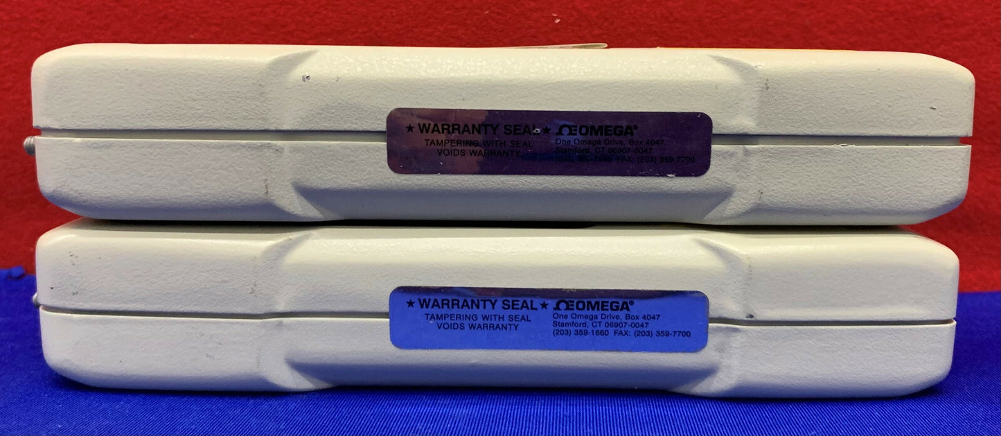 1 lot de 2 - POUR PIÈCES/RÉPARATION Dynamomètre numérique Omega Engineering DFG60-11