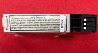 BANNER ES-FA-9AA SAFETY RELAY MODULE FOR E-STOP 24VAC/DC