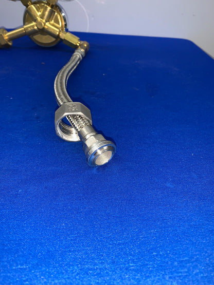 HARRIS, GASREGELAAR 25GX-145, MAX. 3000 PSI, KLEP, ÉÉN METERAFDEKSEL ONTBREEKT