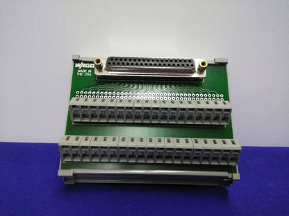 WAGO BREAKOUT BOARD / MODULE / TERMINAL 37-PIN D SUB 