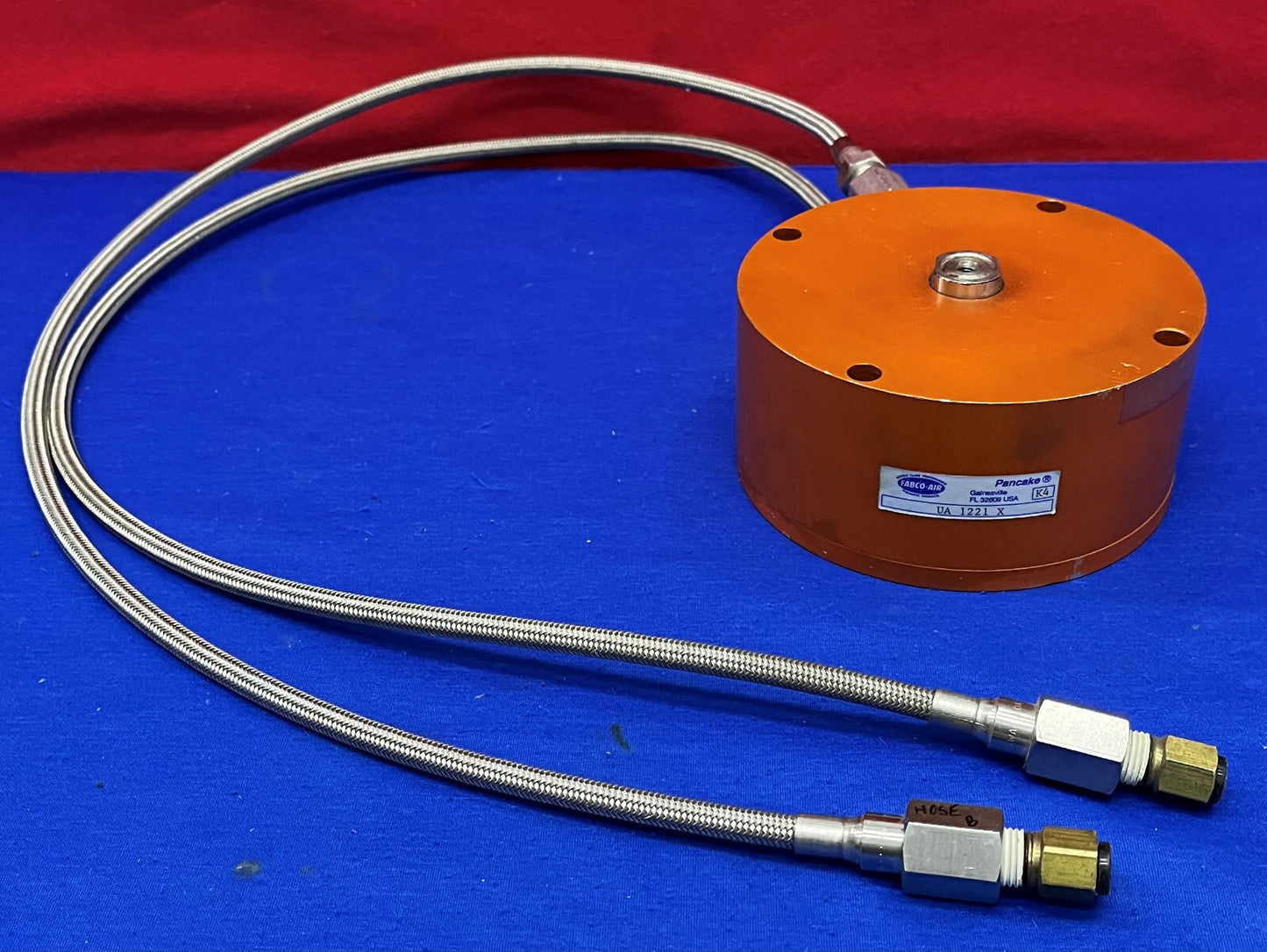 Fabco-Air Pancake UA-1221-X Dubbelwerkende pneumatische cilinderactuator