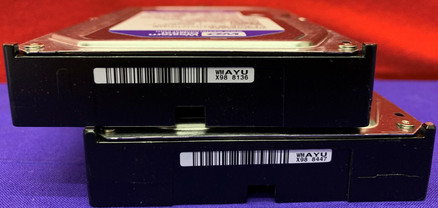 QTY 2 - Western Digital WD5000AAKX 500GB harde schijf 
