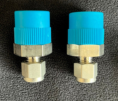 PGK CANTIDAD 2 Adaptadores y accesorios para tubos Swagelok SS-400-1-8 Conector NPT macho recto