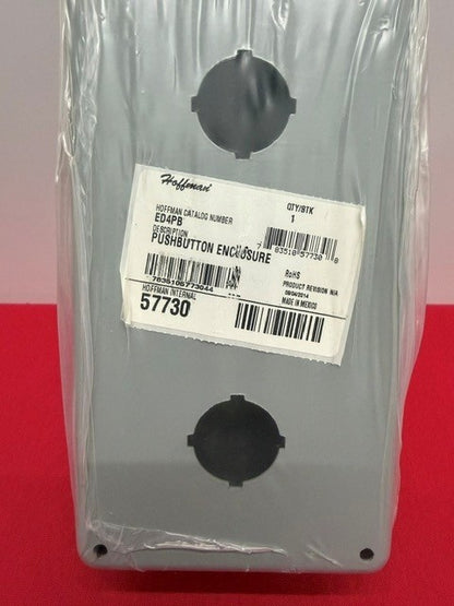 Hoffman ED4PB Push Button Enclosure
