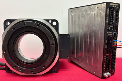 ORIENTAL MOTOR DGM130R-AZAC ROTARY TABLE w/ STEPPING MOTOR DRIVER AZD-AD - PARTS