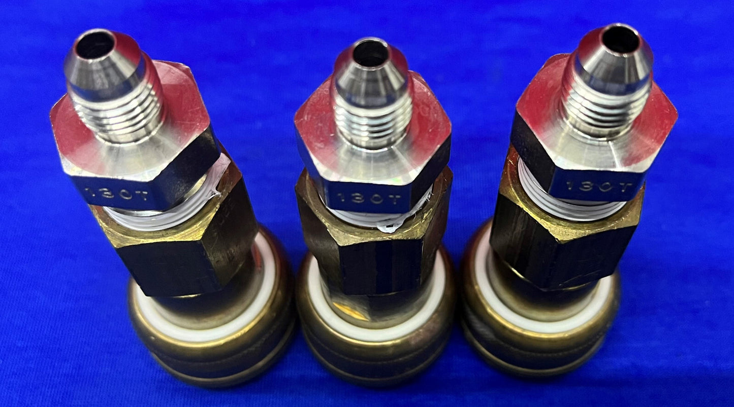 フォスター FM3 空気圧クイック ディスコネクト ソケット カップリング 1/4”FM3203 真鍮 3 個セット