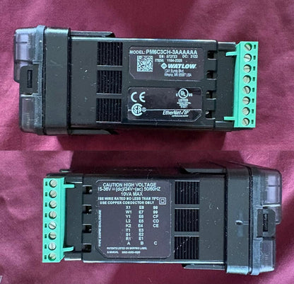 WATLOW PM6C3CH-3AAAAAA EZ-ZONE PM PANEL MOUNT CONTROLLER ITEM: 1154-2325