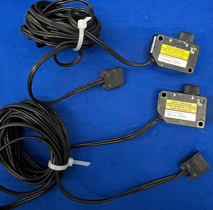 TESTA SENSORE FOTOELETTRICO KEYENCE LV-H32 LASER SEMICONDUTTORE ROSSO VISIBILE - QTY 4