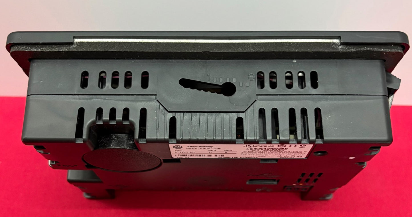 Allen-Bradley AB PANELVIEW C600 TOUCH SCREEN 2711C-T6C SER C REV A  PARTS/REPAIR