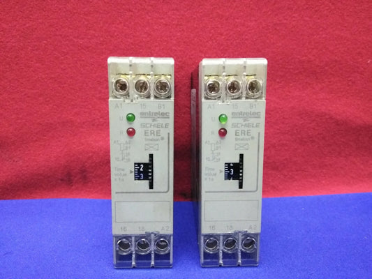 ENTRELEC ERE ON 遅延タイマー 2 個セット 0.1 秒 - 10 秒
