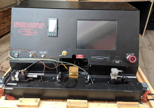FARLOW'S BBM-4100 CATHETER BALLOON BLOWING SYSTEM FOR PARTS AND REPAIR