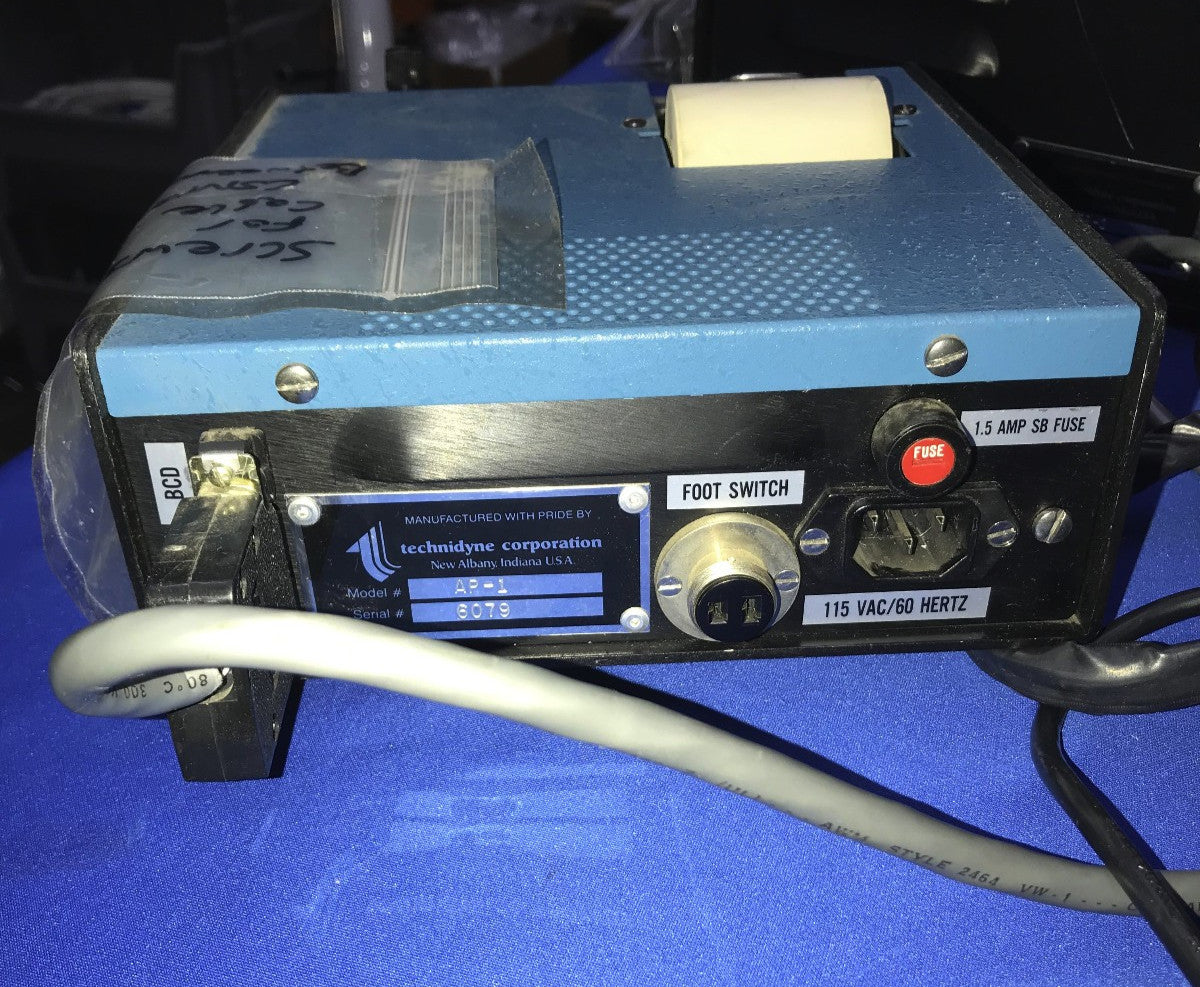 TECHNIDYNE CORP TR-2 TOTAL REFLECTOMETER FOR PARTS REPAIR