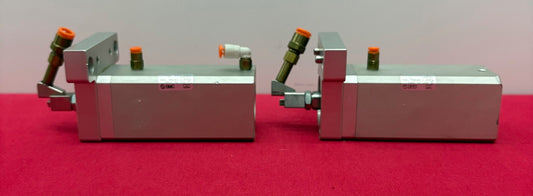 SMC NCDQ2KB25-50DM COMPACT NON-ROTATING DOUBLE-ACTING PNEUMATIC CYLINDER - QTY 2