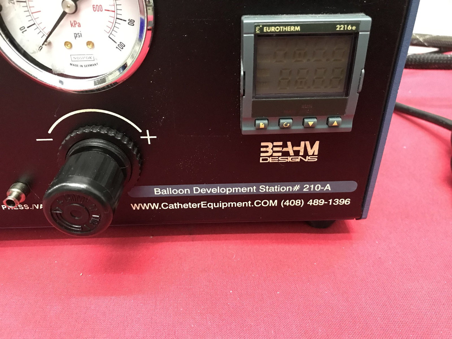 BEAHM DESIGN 210A BALLOON DEVELOPMENT STATION/ HOT AIR STATION / HOT AIR BOX