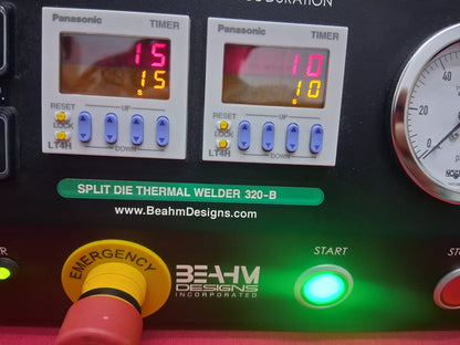 Beahm 320B Split Die Thermal Welder / Lap Joint Split Die Bonder / Polymer Tube