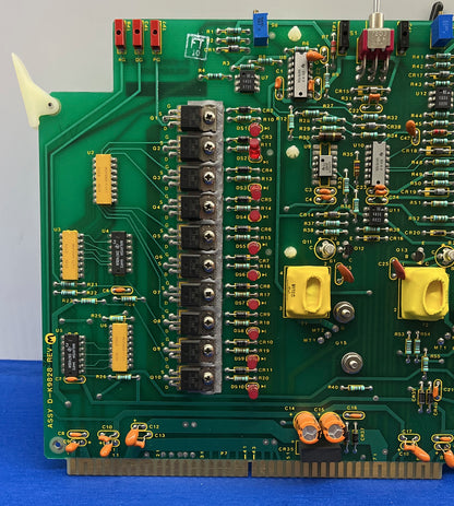 VARIAN 高電圧 VAL. ドライバーボード D-K9827 REV. D COMP. サイド UL94V-0 D-9828 RevM