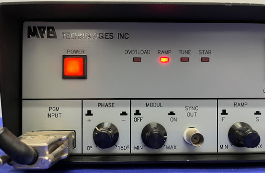 MPB TECHNOLOGIES 901 LASER STABILIZER W/ EMT DRIVER & CABLES