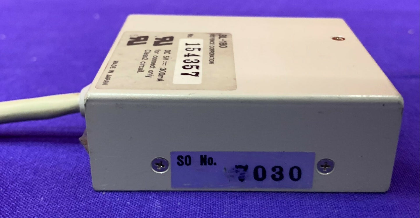 Keyence バーコードリーダー スキャナー BL-180 DC 5V 300mA 