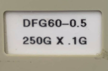1 Lot Hoeveelheid van 2 - VOOR ONDERDELEN/REPARATIE Omega Engineering DFG60-11 Digitale Krachtmeter