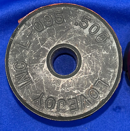 LOVEJOY 1 SET - QTE 2 L-095 .500 ACCOUPLEMENT À MÂCHOIRES avec QTE 1 L-090 L-095