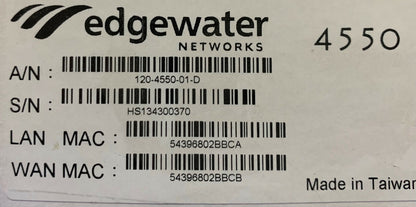 Edgewater Network 4550 Series 120-4550-01-D