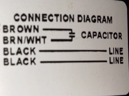 LITTLE GIANT POMP TYPE U8581 RPM 3250 PK 1/5 V115