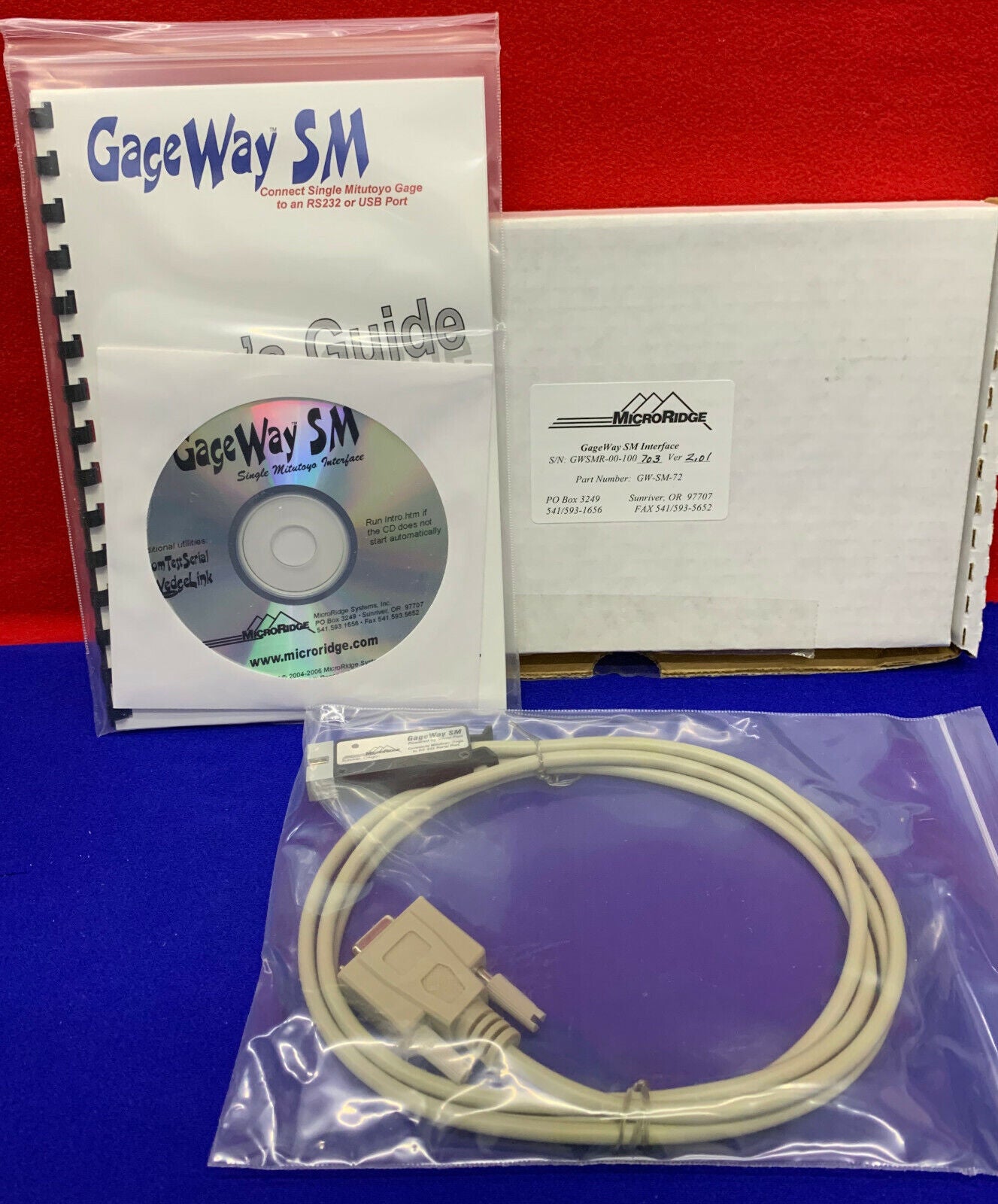 GAGEWAY / MICRORIDGE GW-SM-72 VERSION SM SINGLE GAGE INTERFACE