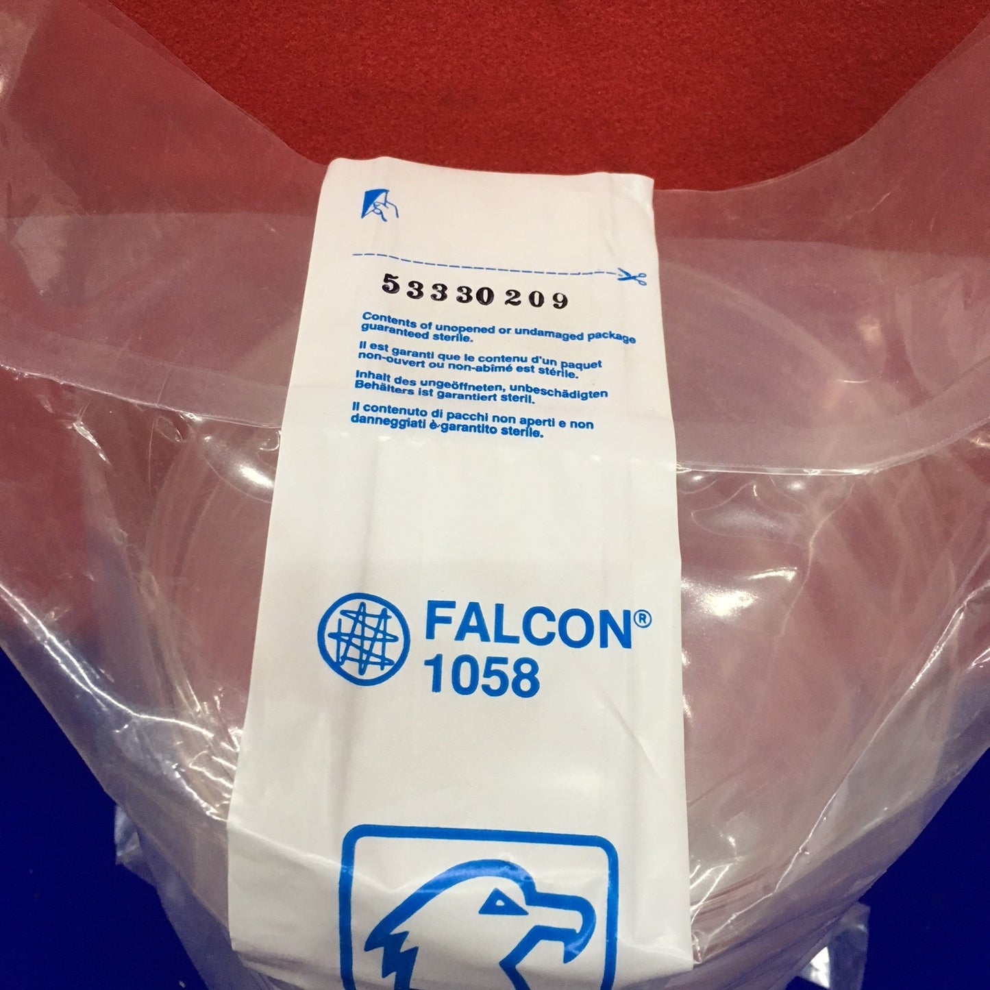 FALCON BECTON DICKINSON 1058 CAPSULA DI PETRI CON COPERCHIO MONOUSO IN POLISTIRENE