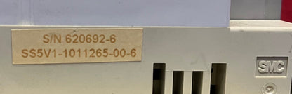 Lot von 2 SMC SS5V1 1011265-00-6 mit (5) SV1100-5FU Magnetventilen