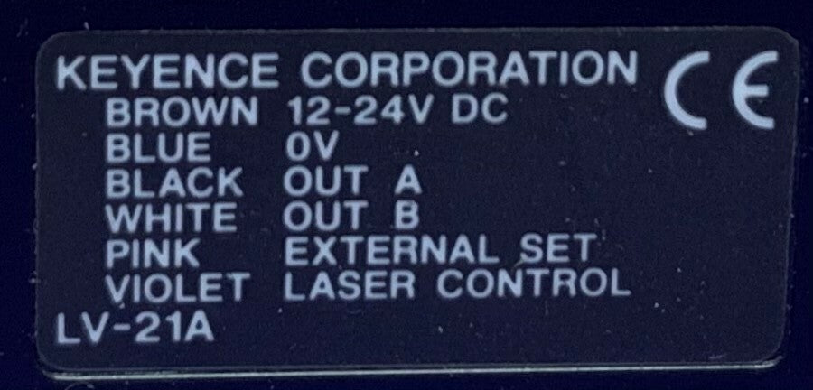 キーエンス LV21A / LV-21A デジタルレーザーセンサ/アンプユニット