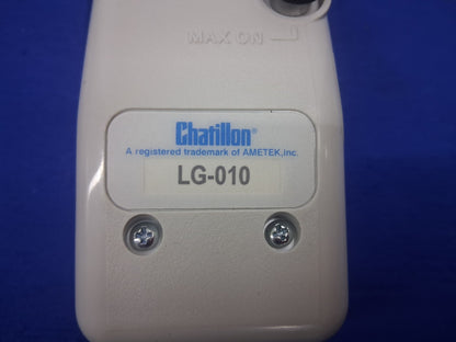 Chatillon LG-010 Mechanical Force Gauge 10 lb x 0.05 lb LOAD CELL