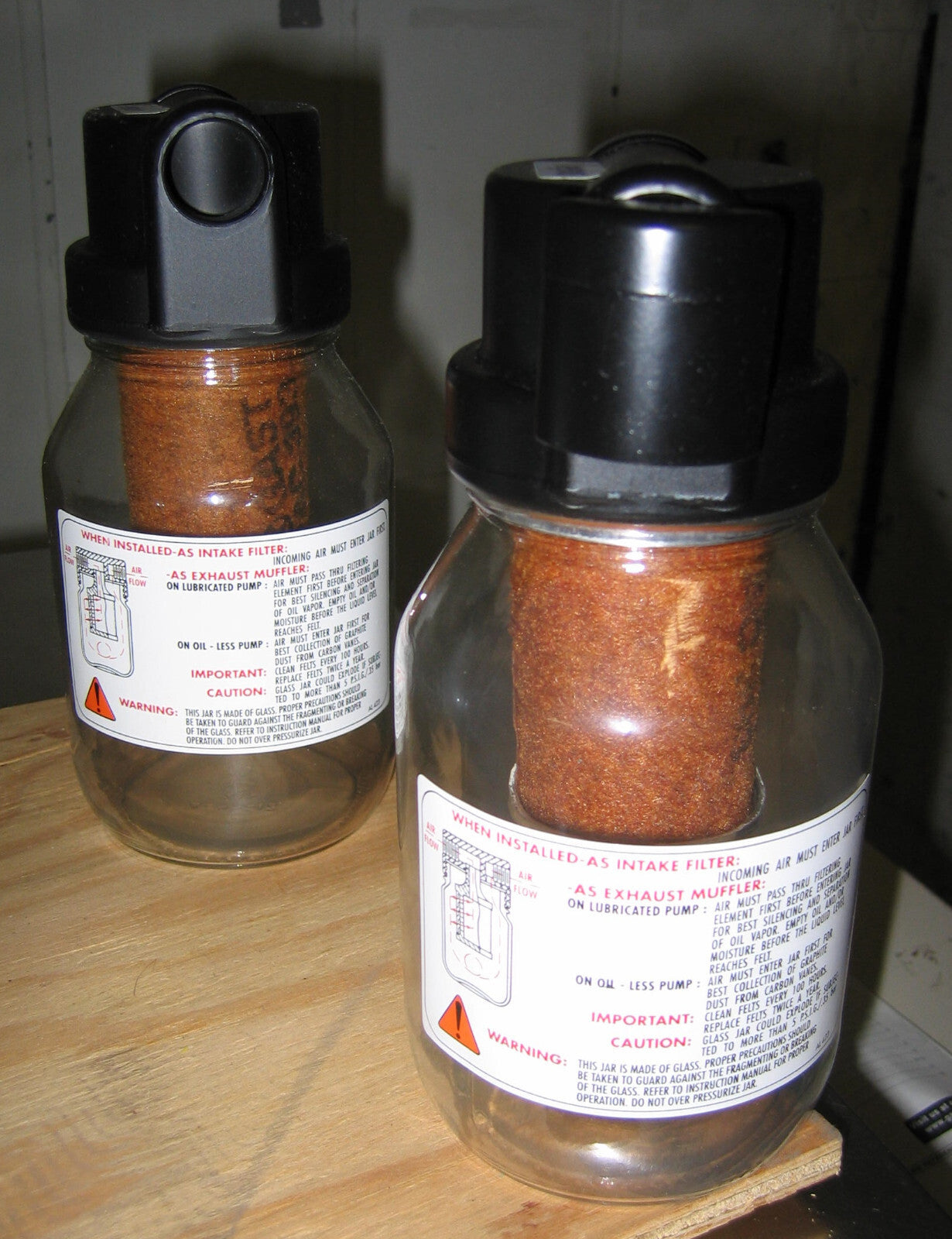 GAST 65 SERIES ROTARY VANE VACUUM PUMP/COMPRESSOR 2065-V2A - FOR PARTS/REPAIR