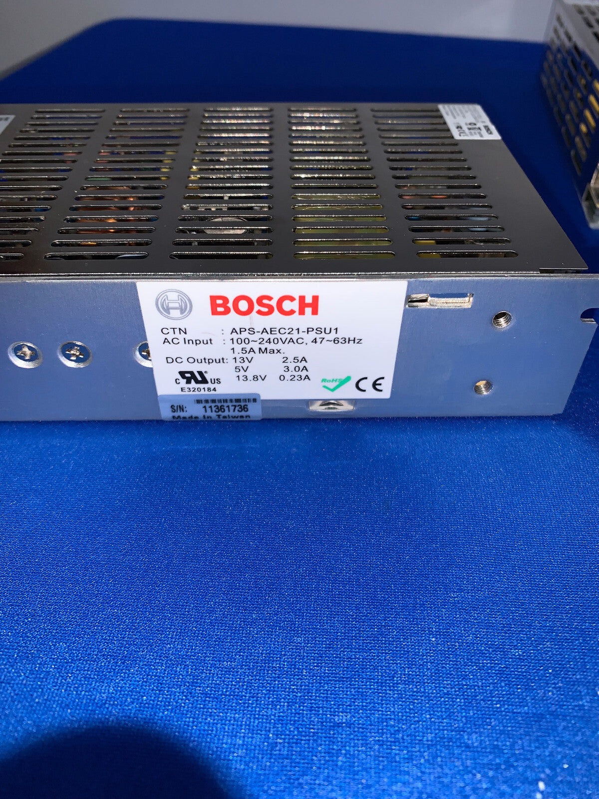 FUENTE DE ALIMENTACIÓN BOSCH APS-AEC21-PSU1 CANTIDAD 3 SE VENDE EL LOTE