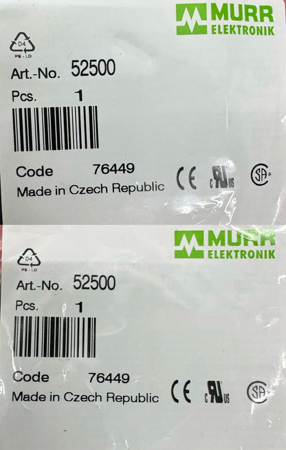 QTY 6 MURR 52500 OPTOCOUPLER MODULE SLIM 6.2mm WIDE DIN RAIL-MOUNT INPUT: 10-53V