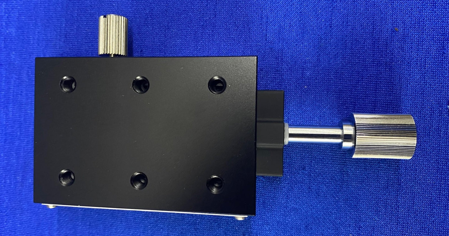 MISUMI XSLC60 MANUAL X-AXIS STAGE RECTANGULAR DOVETAIL LOW PROFILE