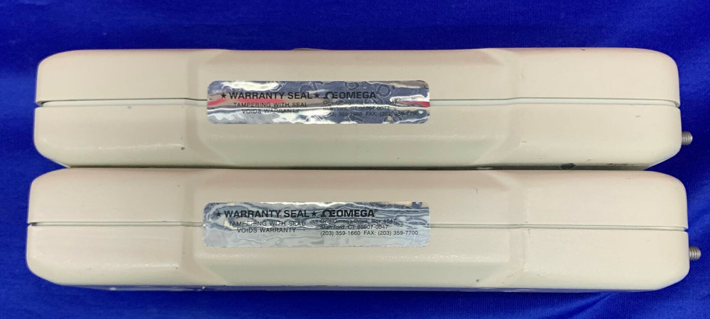 1 lot de 2 - POUR PIÈCES/RÉPARATION Dynamomètre numérique Omega Engineering DFG60-11