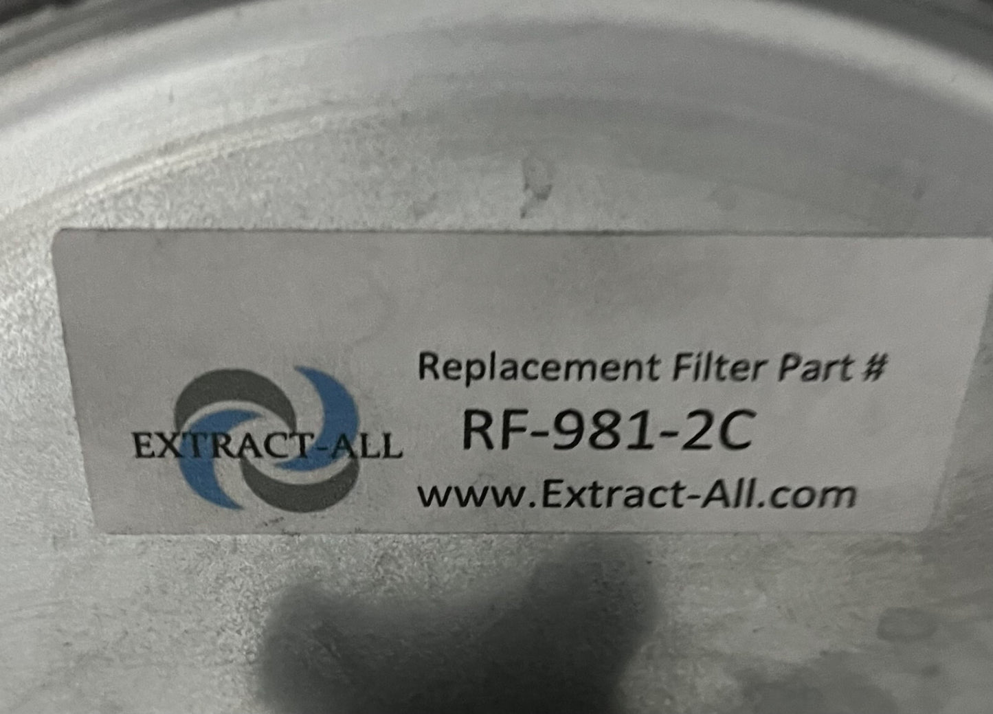 EXTRACT-ALL™ SÉRIE 981 EXTRACTEUR DE FUMÉES PORTABLE ÉLIMINATION DES IMPURETÉS DE L'AIR AVEC ROUES