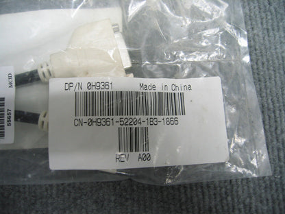 NEW DELL DP/N 0H9361 DMS-59 TO DUAL DVI CABLE CN-0H9361-52204-1B3-1866 REV A00