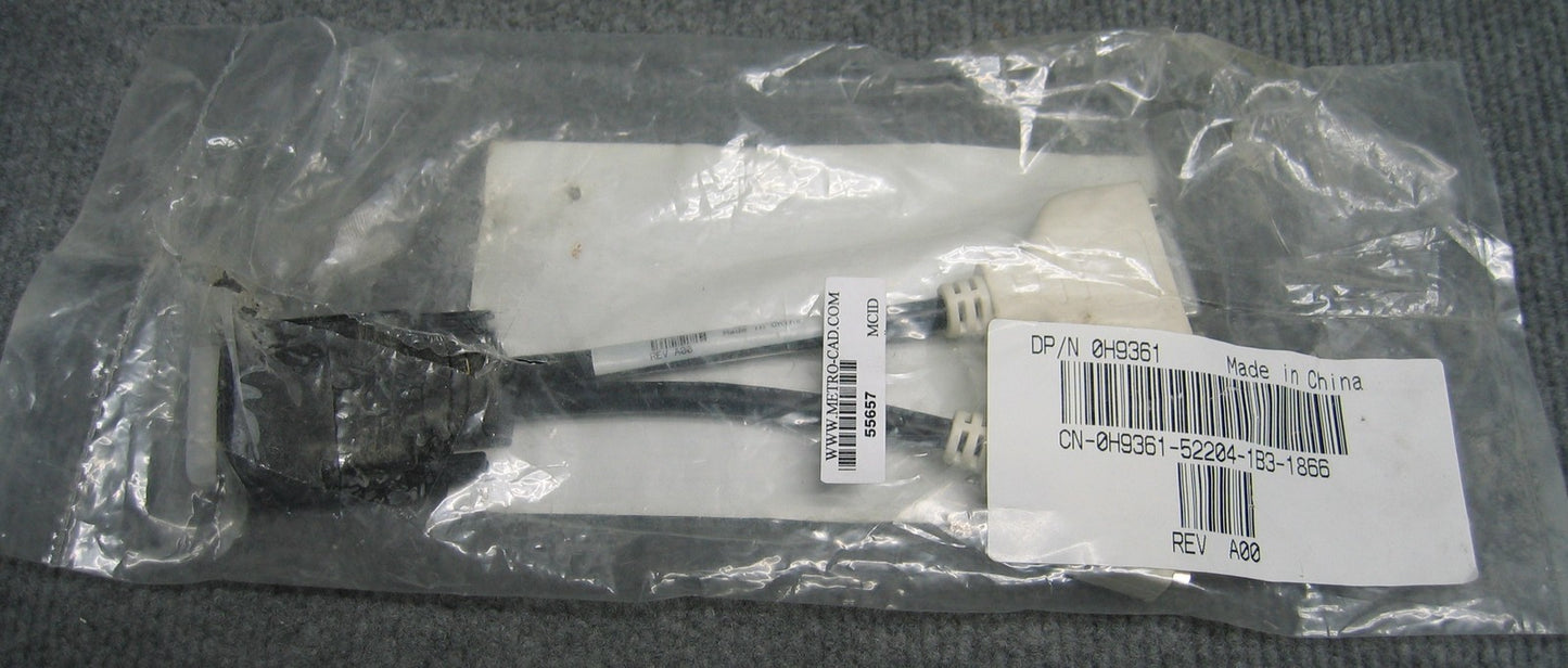 NIEUWE DELL DP/N 0H9361 DMS-59 NAAR DUAL DVI-KABEL CN-0H9361-52204-1B3-1866 REV A00 