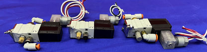 1 LOTE DE 3 VÁLVULAS SOLENOIDES SMC NVKF332-3DZ-01T