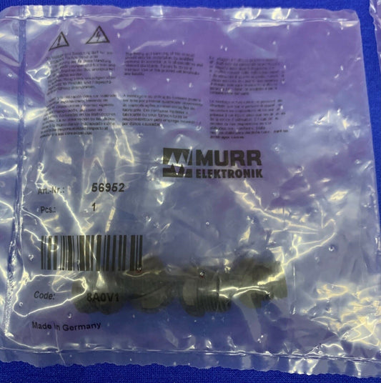 Lote de 23 paquetes de tapa ciega Murr Elektronik, artículo 56952 M12, 4 piezas por BOLSA 