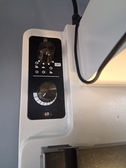 MMBT-1DM XY Tool Scope 20X Toolmakers Manual Microscope  2"x2" Stage HDMI Camera