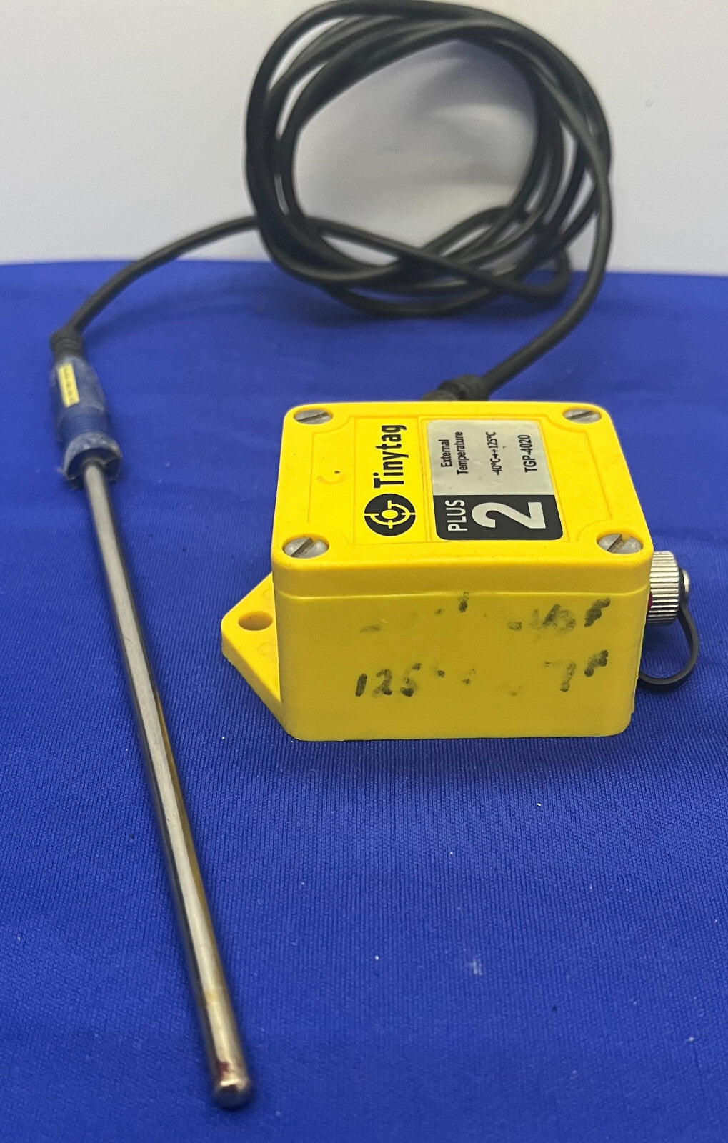 TINYTAG PLUS 2 TGP-4020 外部温度 -40c +125c w/PB-5001-1M5 10K