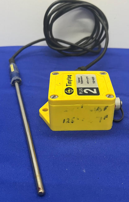 TINYTAG PLUS 2 TGP-4020 外部温度 -40c +125c w/PB-5001-1M5 10K